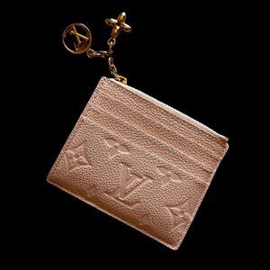 Louis Vuitton Flora Card Holder - Pink Empreinte
